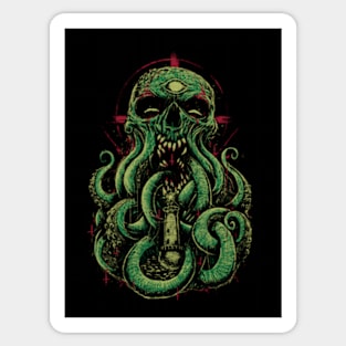 The Dark Lord Cthulhu Lovecraft Sticker